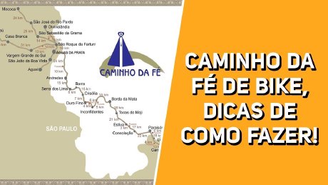 Caminho da Fé de Bike - Dicas, gastos, logística e percurso DURO