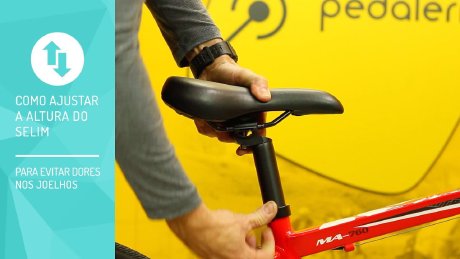 Como regular a altura do selim da bike (em um minuto). Pedaleria.