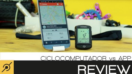 Pedaleria - Ciclocomputador vs APP