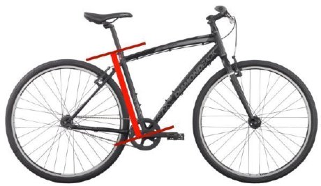 Quadro de bicicleta Quadro de bicicleta